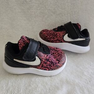 Nike Kids Black Pink Sneakers Size 4t Toddler Shoes